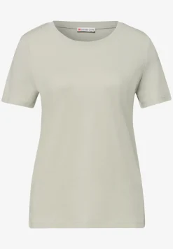 Basic T-Shirt aus reiner Baumwolle