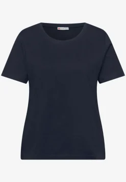 Basic T-Shirt aus reiner Baumwolle