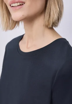 Basic T-Shirt aus reiner Baumwolle