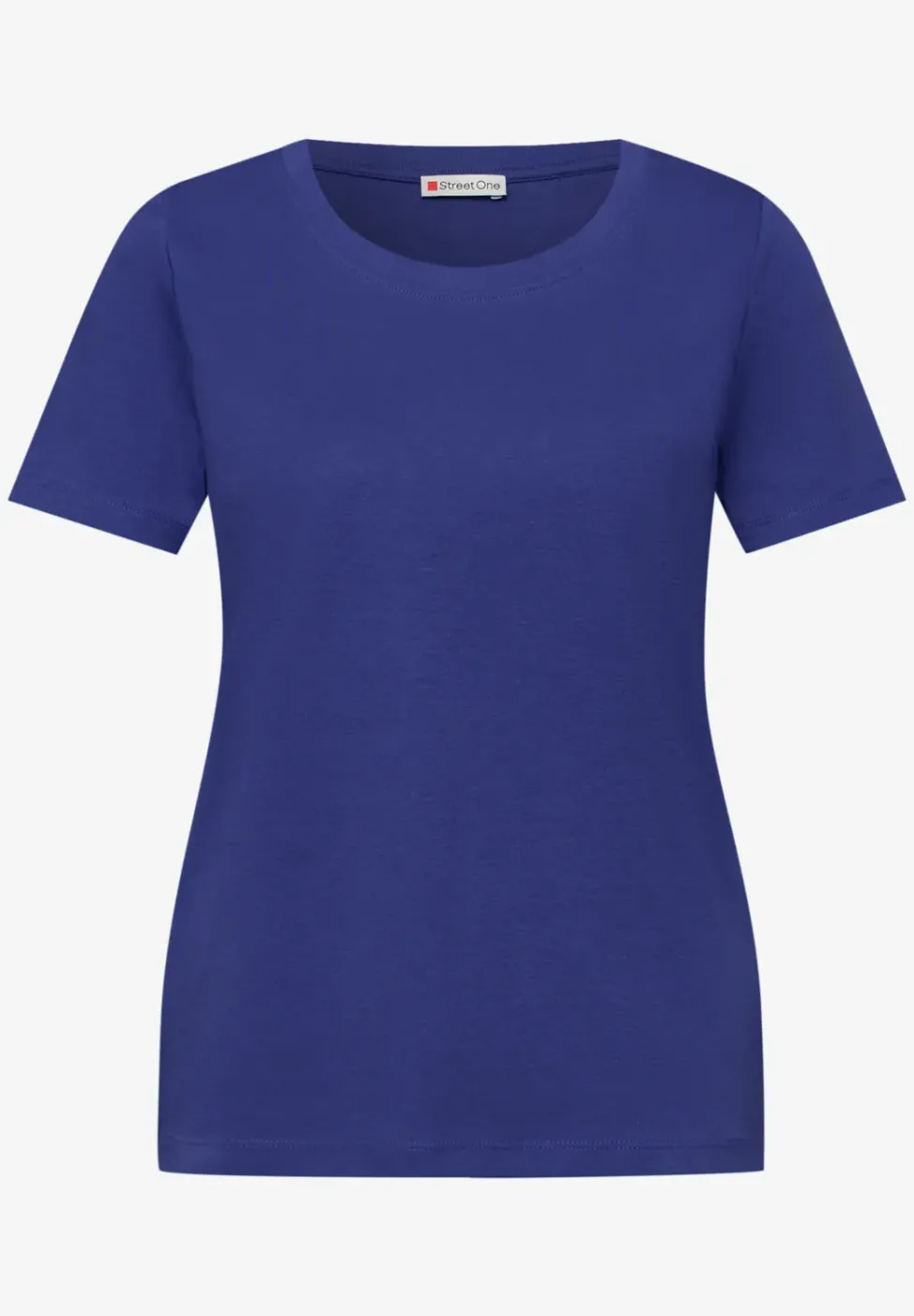 Basic T-Shirt aus reiner Baumwolle