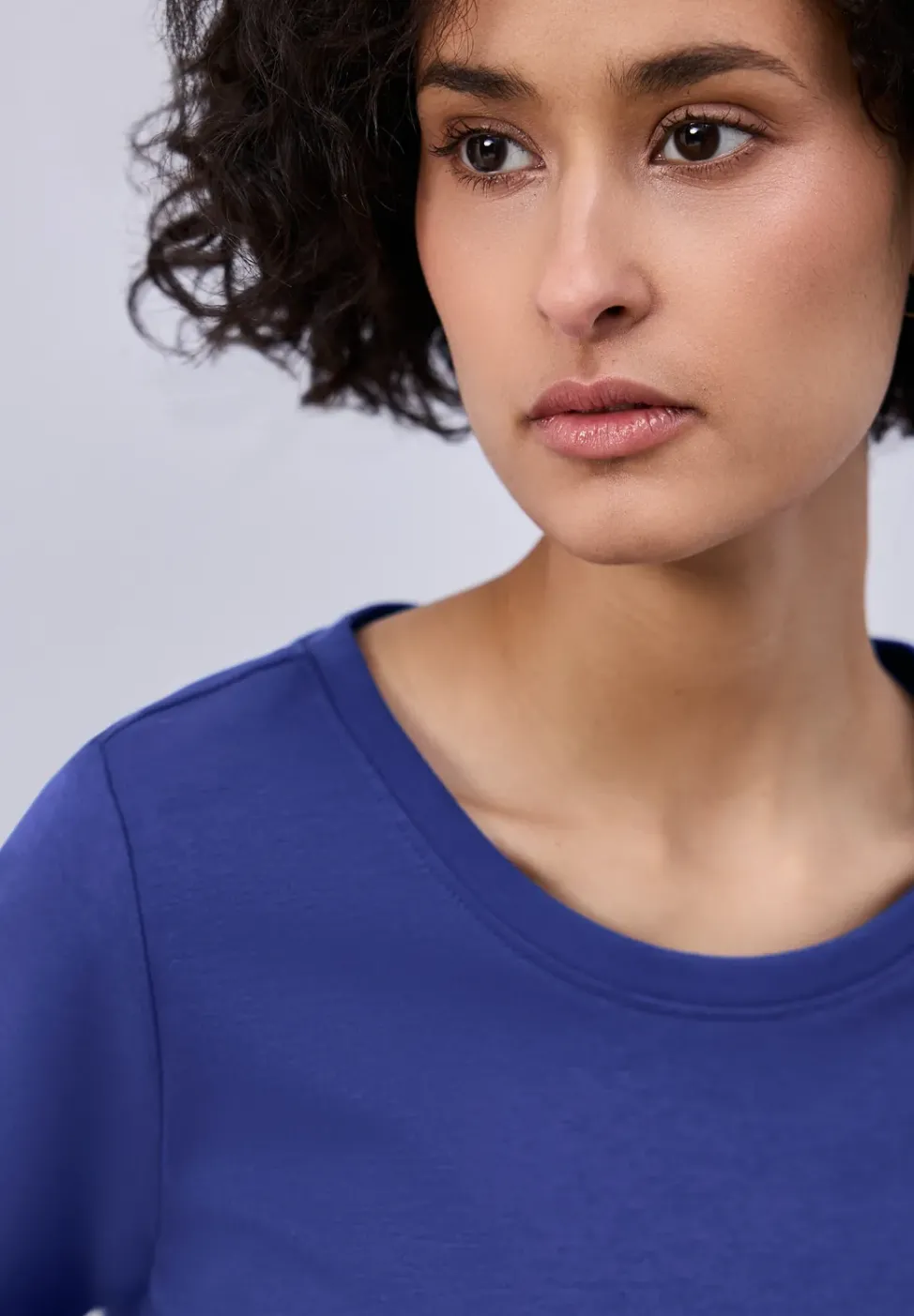 Basic T-Shirt aus reiner Baumwolle