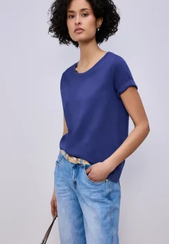 Basic T-Shirt aus reiner Baumwolle