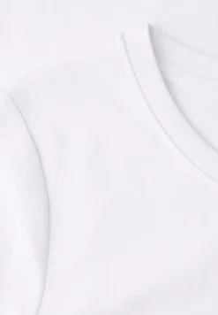 Basic T-Shirt aus reiner Baumwolle