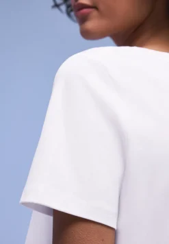 Basic T-Shirt aus reiner Baumwolle