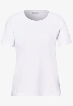 Basic T-Shirt aus reiner Baumwolle