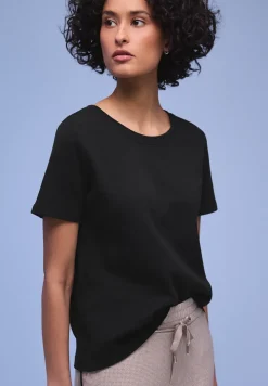Basic T-Shirt aus reiner Baumwolle