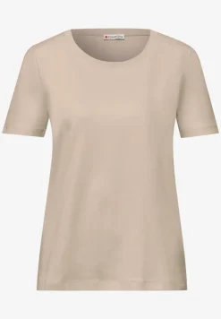 Basic T-Shirt aus reiner Baumwolle