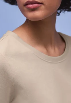 Basic T-Shirt aus reiner Baumwolle