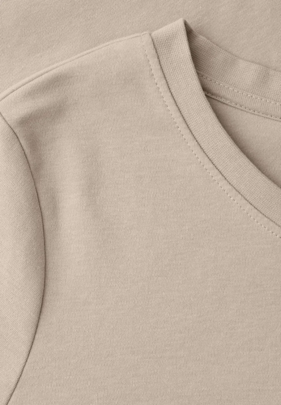 Basic T-Shirt aus reiner Baumwolle