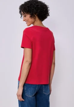 Basic T-Shirt aus reiner Baumwolle