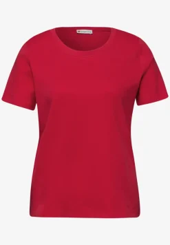 Basic T-Shirt aus reiner Baumwolle