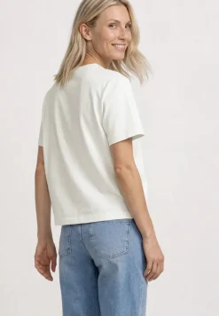Basic T-Shirt im verkürzten Schnitt