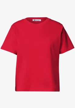 Basic T-Shirt im verkürzten Schnitt