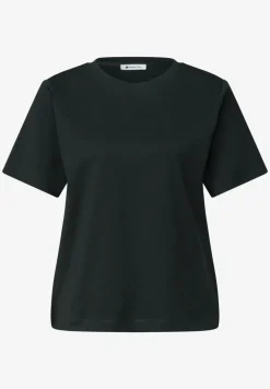 Basic T-Shirt im verkürzten Schnitt