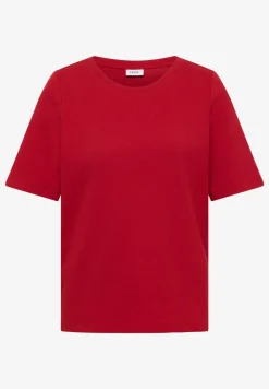 Basic T-Shirt in Rippstruktur