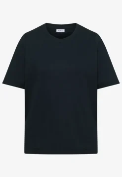Basic T-Shirt in Rippstruktur