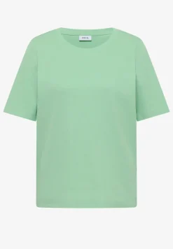 Basic T-Shirt in Rippstruktur