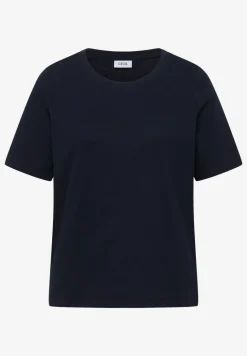 Basic T-Shirt in Rippstruktur