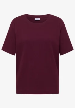 Basic T-Shirt in Rippstruktur