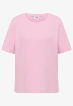 Basic T-Shirt in Rippstruktur