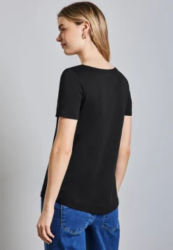 Basic T-Shirt in Unifarbe