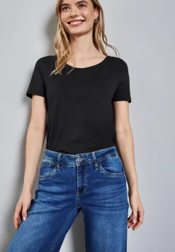 Basic T-Shirt in Unifarbe