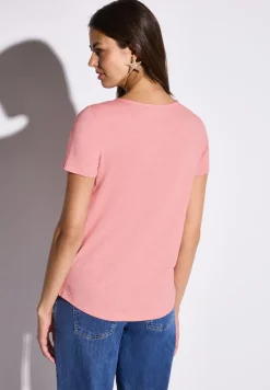 Basic T-Shirt in Unifarbe