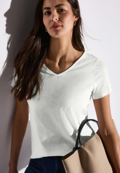 Basic T-Shirt in Unifarbe