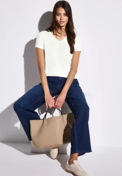 Basic T-Shirt in Unifarbe
