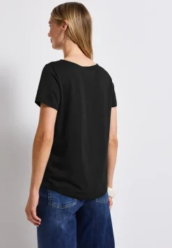 Basic T-Shirt in Unifarbe