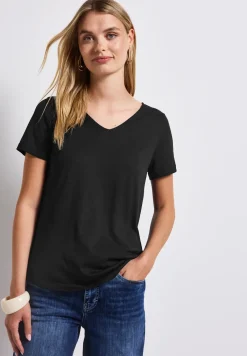 Basic T-Shirt in Unifarbe