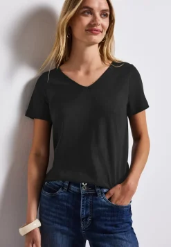Basic T-Shirt in Unifarbe