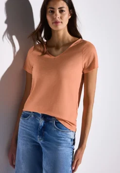 Basic T-Shirt in Unifarbe
