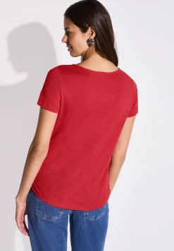 Basic T-Shirt in Unifarbe
