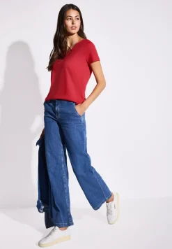 Basic T-Shirt in Unifarbe