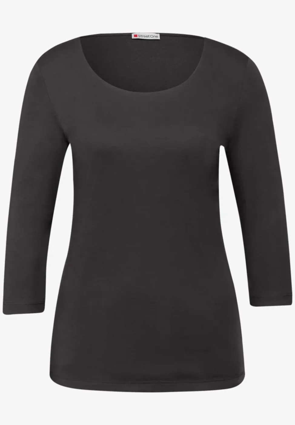 Basic T-Shirt mit 3/4 Arm