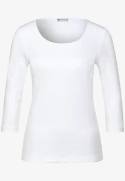 Basic T-Shirt mit 3/4 Arm
