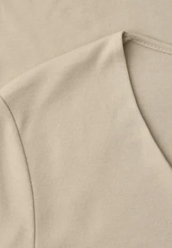 Basic T-Shirt mit blickdichter Front