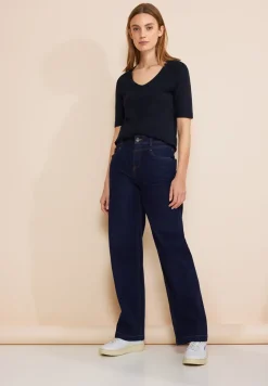 Basic T-Shirt mit blickdichter Front
