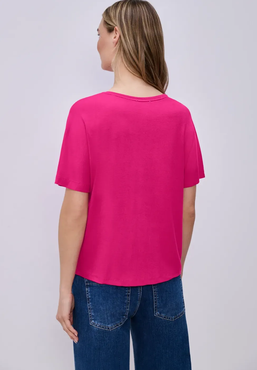 Basic T-Shirt mit Dropped Shoulders