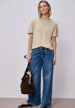 Basic T-Shirt mit Dropped Shoulders