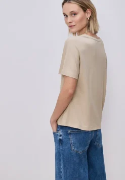 Basic T-Shirt mit Dropped Shoulders