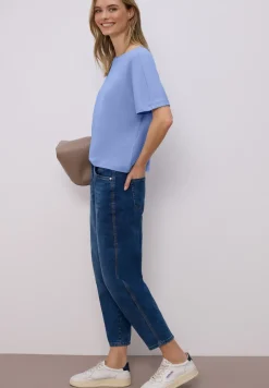 Basic T-Shirt mit Dropped Shoulders