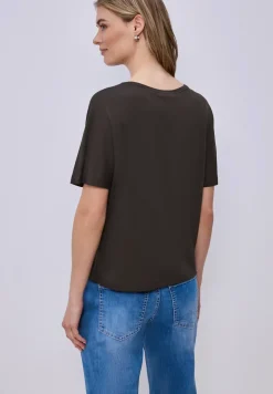 Basic T-Shirt mit Dropped Shoulders