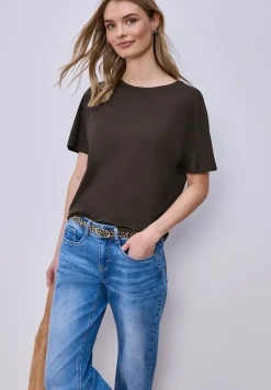 Basic T-Shirt mit Dropped Shoulders