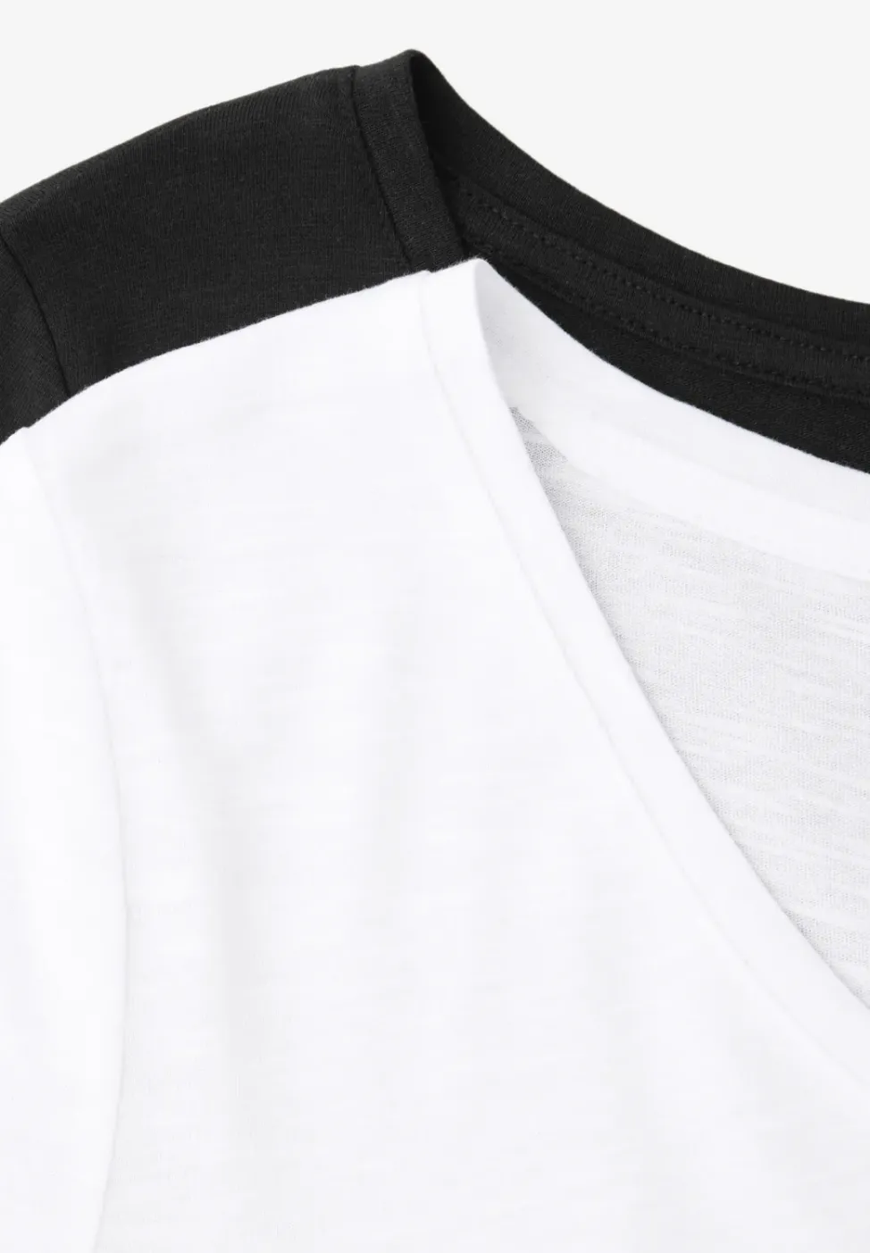 Basic T-Shirt mit Kurzarm im 2er-Pack