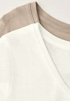 Basic T-Shirt mit Kurzarm im 2er-Pack