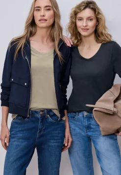 Basic T-Shirt mit Kurzarm im 2er-Pack