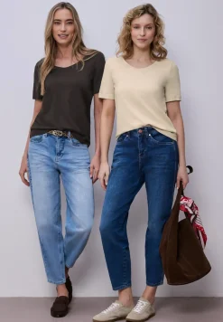 Basic T-Shirt mit Kurzarm im 2er-Pack