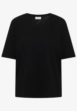 Basic T-Shirt mit Kurzarm und V-Neck